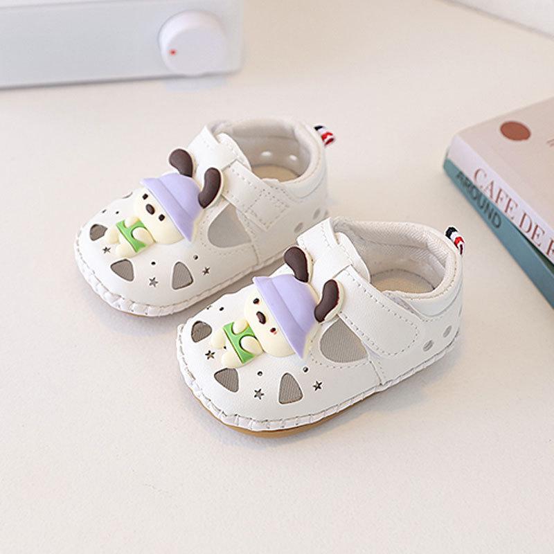 Baby Toddler Summer Shoes With Breathable Synthetic Leather And Non Slip Soles For Early Walkers