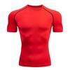 Men's 2026PRO Tight-Fit Quick Dry Short Sleeve Sports Tee - Breathable Muscle Control for Fitness Training