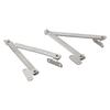 2 Pieces Stainless Steel Folding 180 Degree Furniture Cabinet Lid Support Hinges Cabinet Door Support Furniture Pull Rods