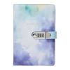 Leather Lined Diary with Lock for Girls Boys Women Lockable Notebook Leather Journal with Combination Lock 145x215mm
