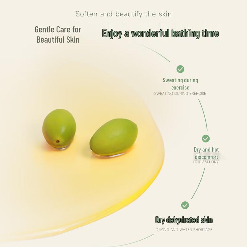 Anan Jinchun Olive Oil Refreshing Shower Milk