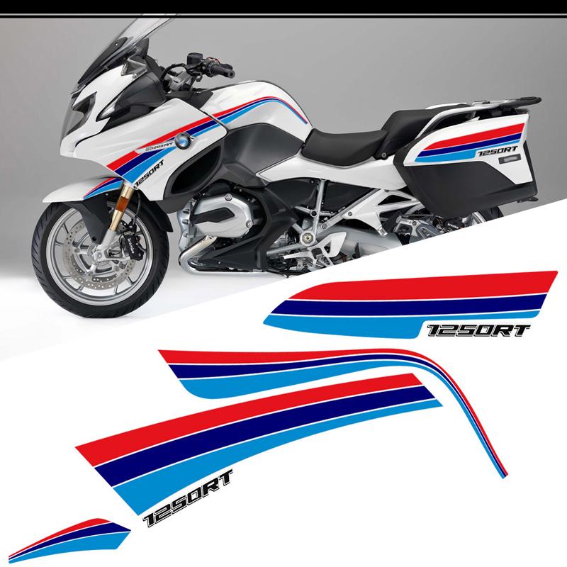 For BMW R 1250 R1250RT R1250 RT Stickers Decal Tail Side Luggage Cases Box Trunk Tank Pad Protector Knee Kit Emblem Badge Logo
