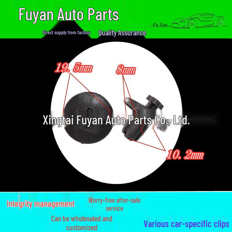 

Совместимые клипсы и крепежи для Peugeot 206/307/408, Citroen Sega подкрылок и подкрылок. Fuyan