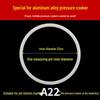 Universal Aluminum Pressure Cooker Handle Replacement for Lid and Pot Ear