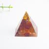 Geometric Crystal Geometric Pyramid Decor For Home Office Gift With Unique Mineral Stones