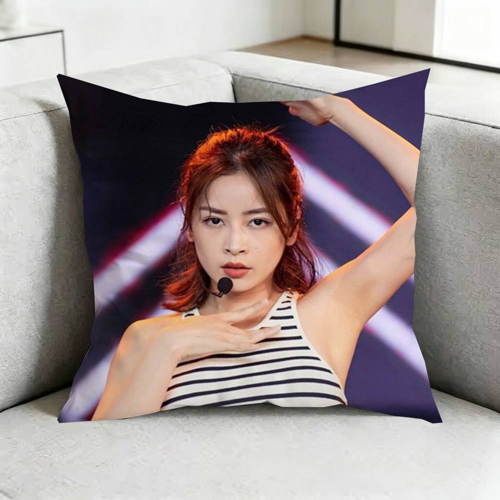 Chi PPu Talk To MMe Pillow Case Square DoubleSided Sofa Cushion Cover Bedroom Bedside Pillow Gift