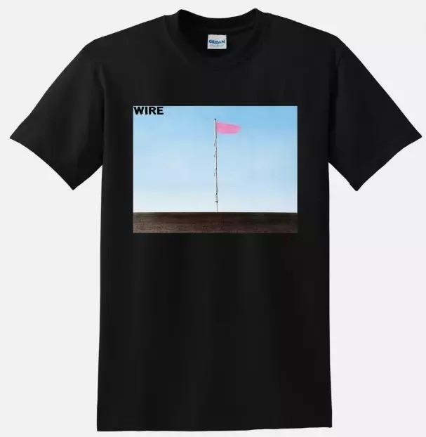 WIRE T-SHIRT rosa Flagge Vinyl CD Cover S-5XL