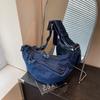 Denim Bag Large Capacity Hobo Bag Women's Lightweight Crossbody Bag Shoulder Bag