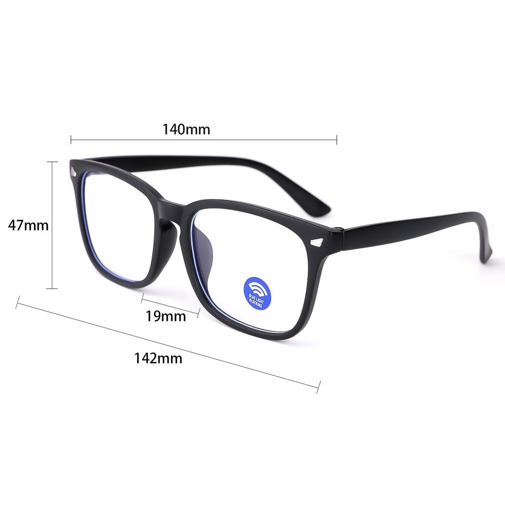 Blue Light Blocking Glasses, Computer Reading/Gaming/TV/Phones Glasses for Formal Business Women Men,Anti Eyestrain & UV Glare