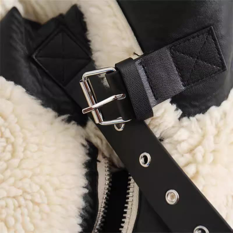 Women's Winter Padded and Thickened Short Solid-coloured Jacket Pie Zip Models Without Hooded Versatile Jacket Coat