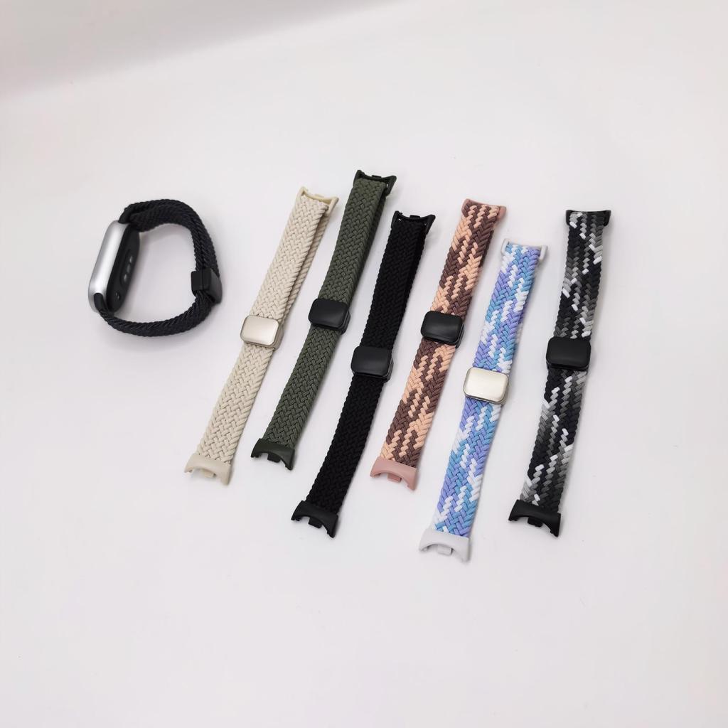 Xiaomi Band 10 Nylon Woven Strap with Built-in Magnetic Buckle, Compatible with Xiaomi 9/8.