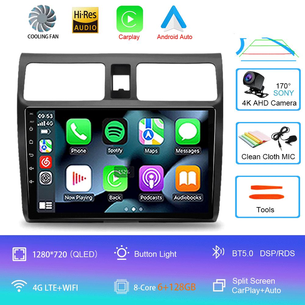 9 Inch Android 14 For Suzuki Jimny JB64 JB74 2018 - 2020 Multimedia Video Player Car Radio Stereo GPS 2din Navigation Carplay