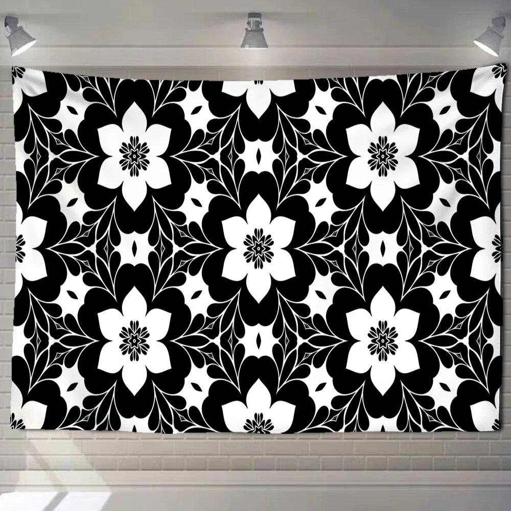 Персидский абстрактный декоративный гобелен с узором мандалы — фото 4