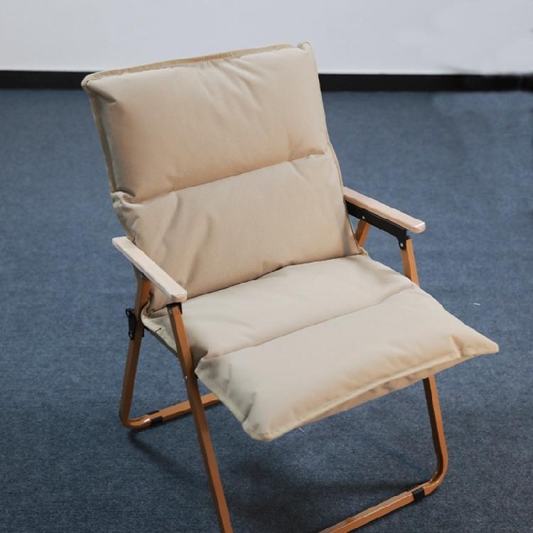 Portable Folding Cushion Seats  Camping Chair Pad Replacement Stadium Seats Pad Outdoor Chair Cotton Cushion Easy to Carry