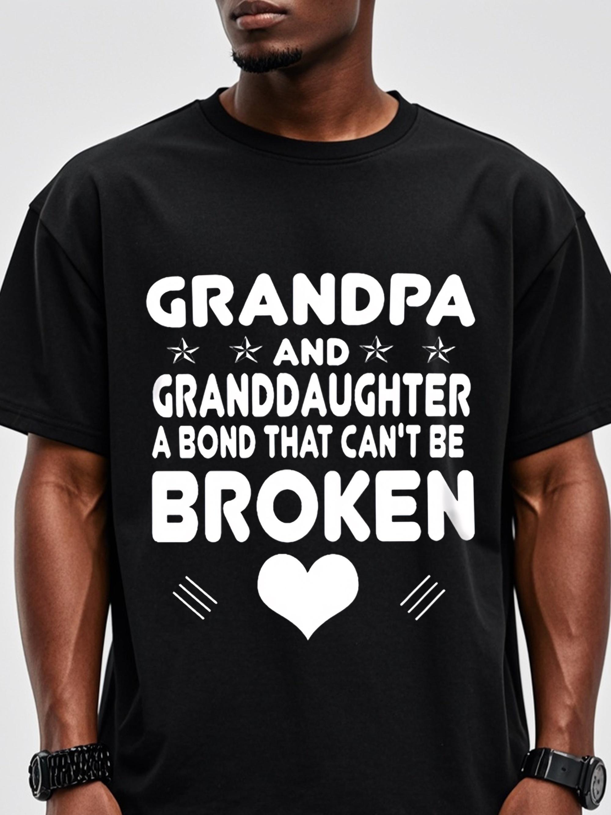 Grandpa and Granddaughter Bond T-shirt S