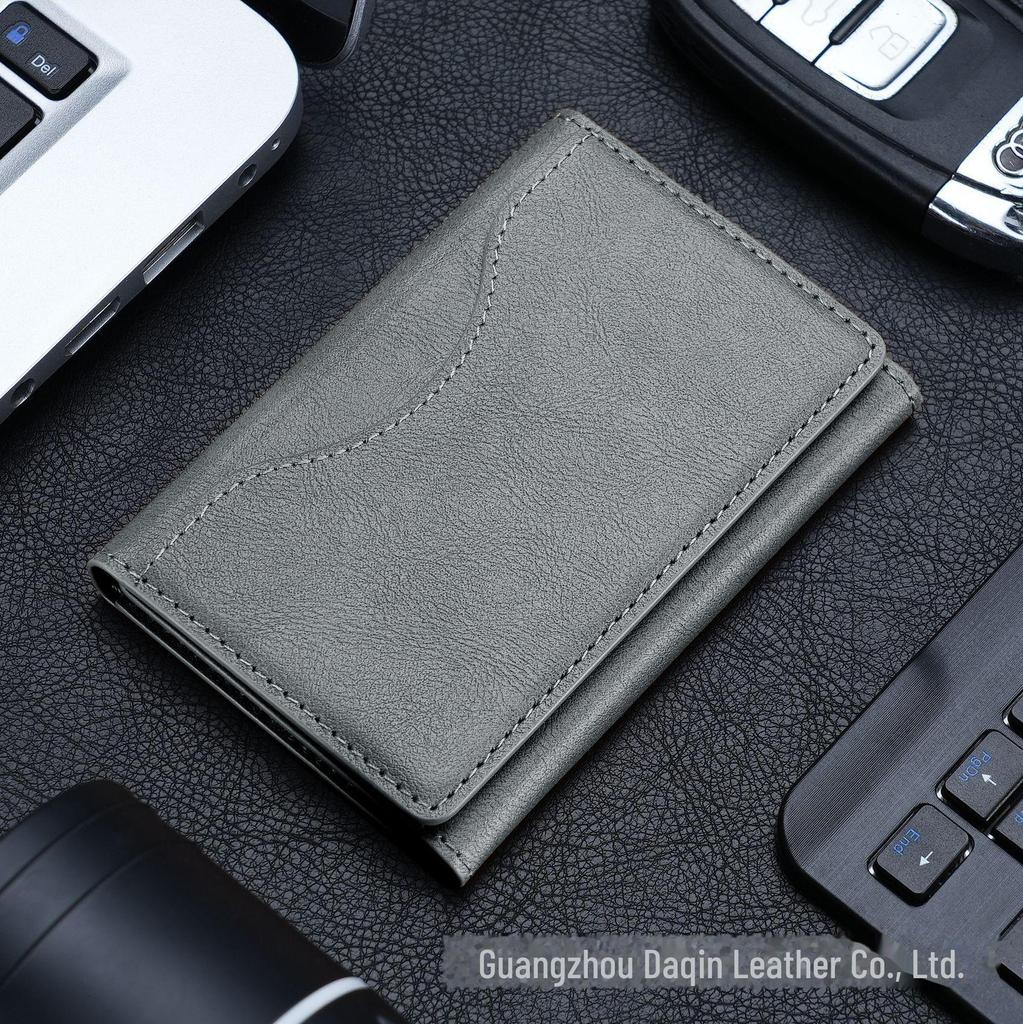 MagSafe-kompatibel trefoldet magnetisk kortholderlommebok for iPhone 12-16-serien