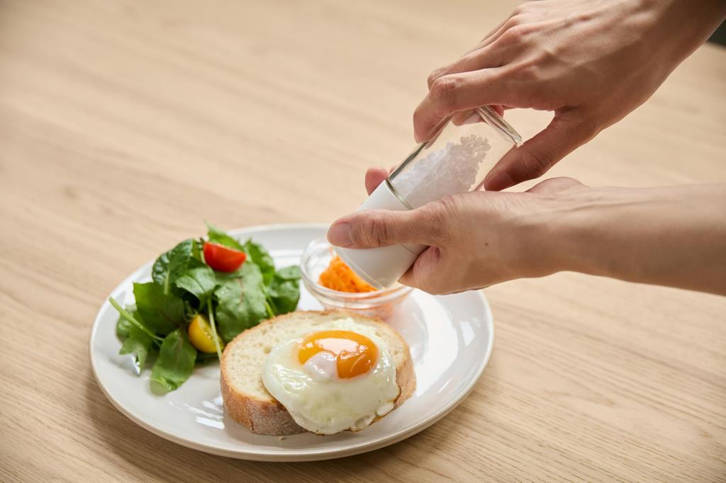 Ceramic Spice Made in Ceramic Salt Manual Stylish Cookware Mill, Salt, White, 365methods, Kawasaki, Japan, Blade, Only, Operation, Design,