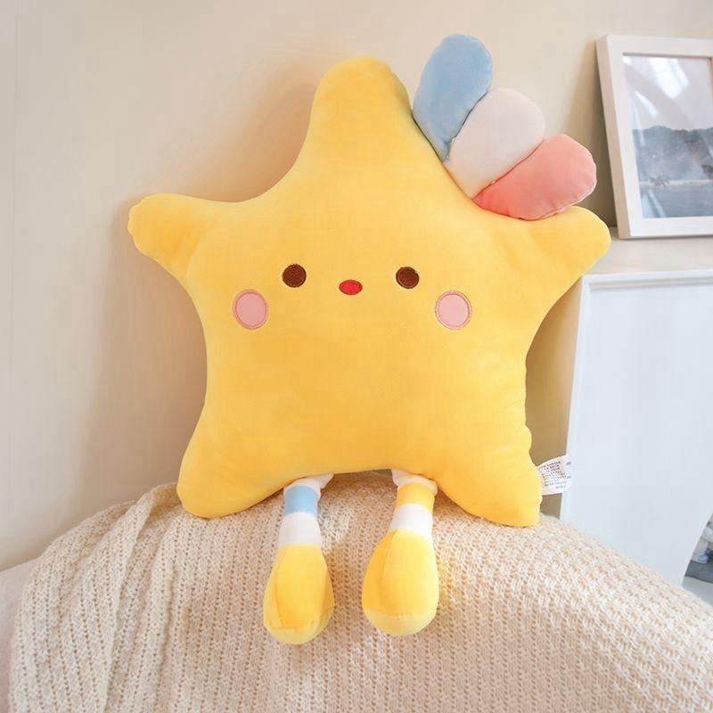 40 cm Cartoon Super Zacht Sterrenwolk Pluche Speelgoed Grote Slaapkussen Stoel Bank Kussen Pop Stuur Kinderen Verjaardag Kerstcadeau 40cm