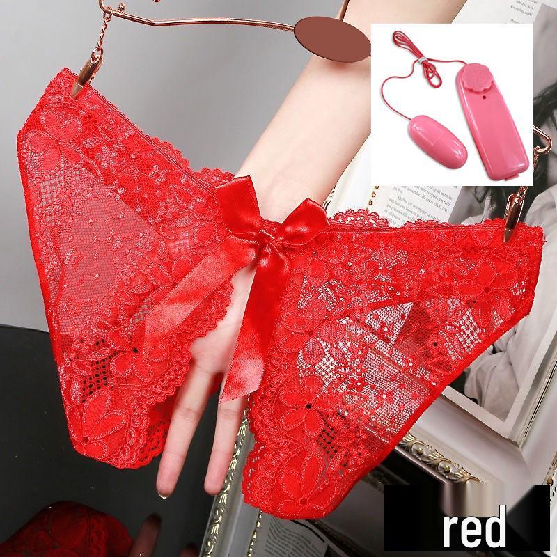 Women's Lace Bow Seamless Open Crotch Panties: Sexy, Hot, and Breathable