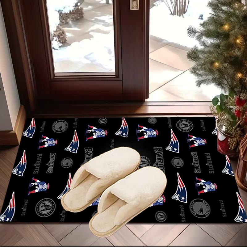 Patriots Team Spirit Area Rug for Office, Chair Rug, Decorative Carpet Livingroom Mat, Large Size Fan Gifts Christmas Gifts
