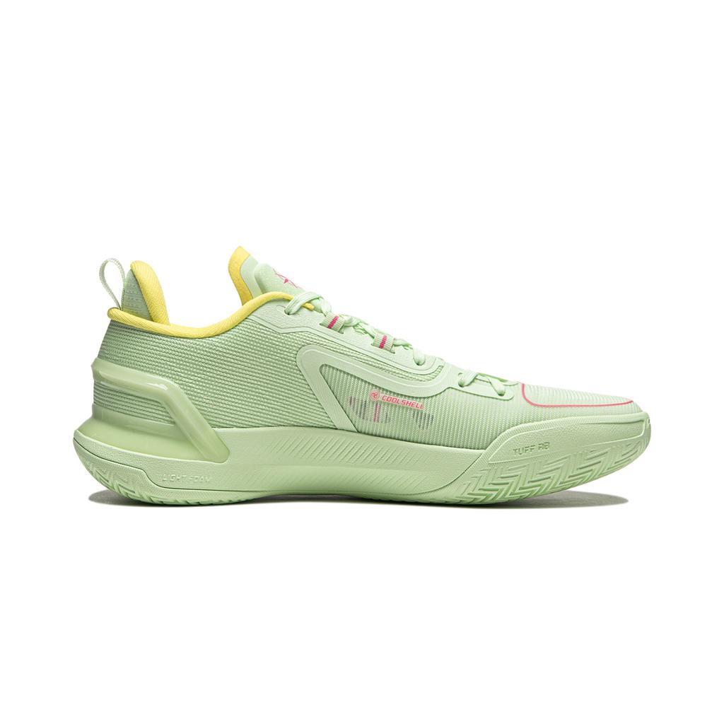 LiNing Blade - Assassin 1 Green Lightweight Shock Absorption Non-Slip Wear-Resistant Breathable Low-Top Basketball Shoes Men sneaker ABPU021-9