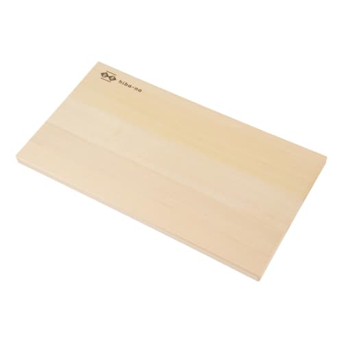Umezawa Woodcraft Co., Ltd. Aomori Hiba Cutting Board, 40 X 22 X 1.5 Cm
