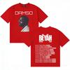 Singer Damso Tour Beyah Album Hip Hop Aesthetic Short Sleeve T Shirt Unisex WOMEN Loose ONeck Cotton Tshrit Unisex Ins Yk
