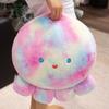 Cute Rainbow Octopus Plush Toy Children's Gift Soft Fur Doll Colorful Doll