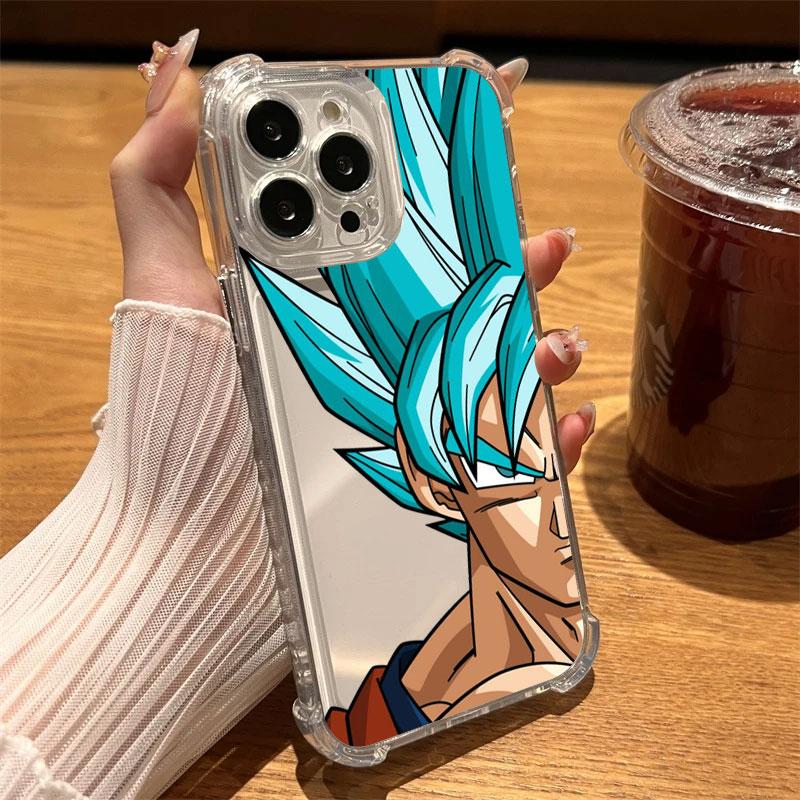 

Super Saiyans Rosé Blue Goku Black God Phone Case Clear For iPhone 17 16 14 15 11 12 13 Pro Max 16E 15 16 Plus 17 Air Soft Cover iPhone 13