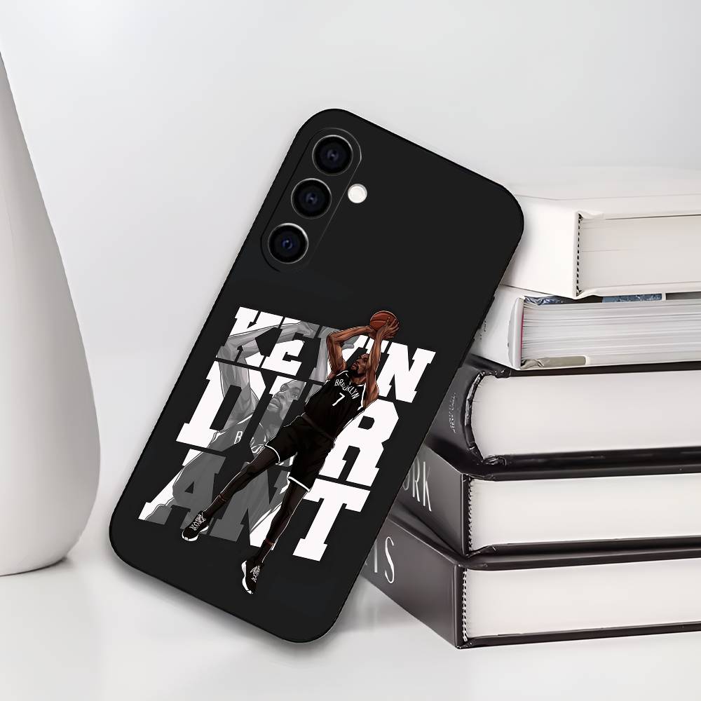 

Чехол для телефона K-Kevin D-Durant 7 для Samsung Galaxy A73,A72,A71,A70,A53,A52,A51, Мягкий силиконовый черный чехол Samsung a32 5g