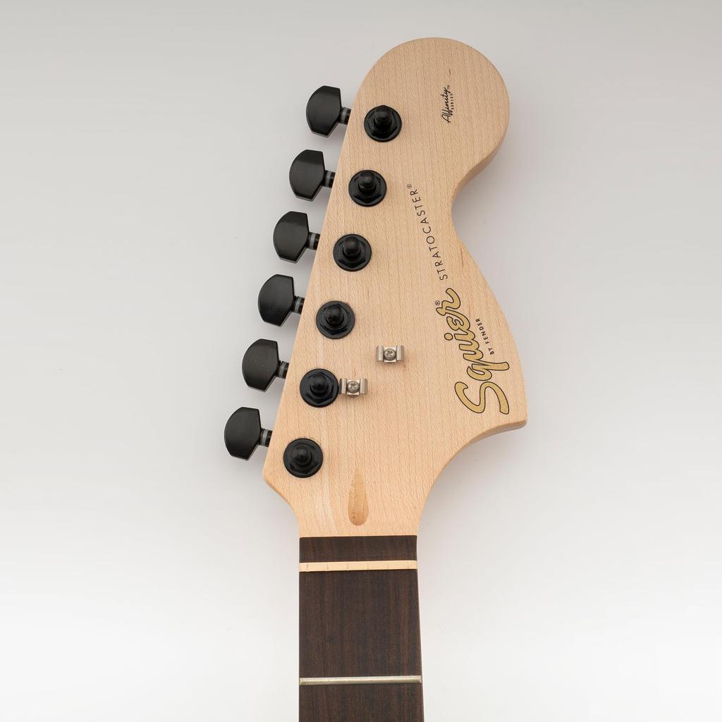 Musiclily Pro Blokowane Klucze Gitarowe do Elektrycznej Czarne 6-sztuk Jednopionowe, Kwadratowe, SQ, Gitary Strat/Telecaster,