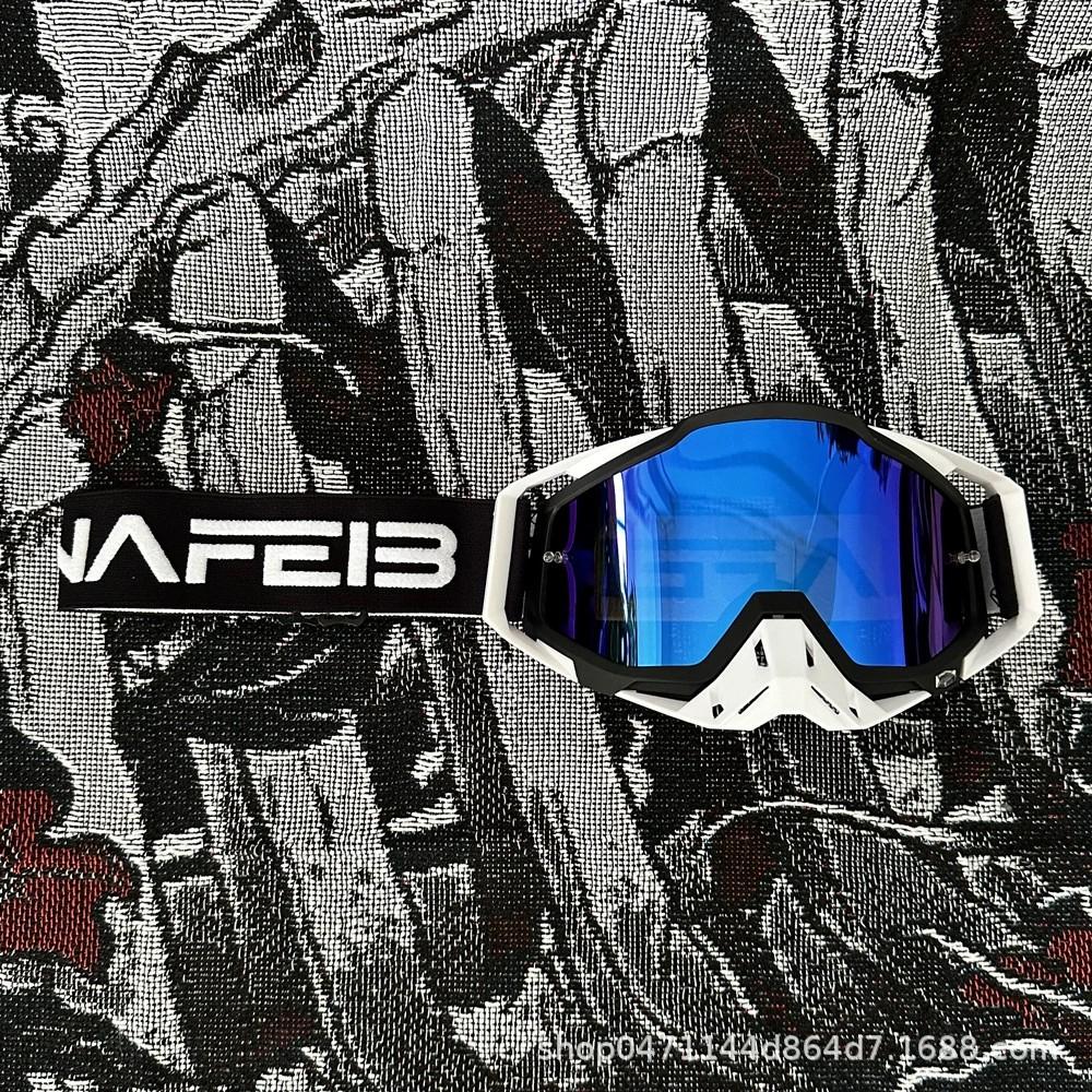 Hot MX Goggles – ATV Dirt Bike Motorcycle Riding Sunglasses, Unisex MTB Wind Dust-Proof Off-Road Helmet Eyewear