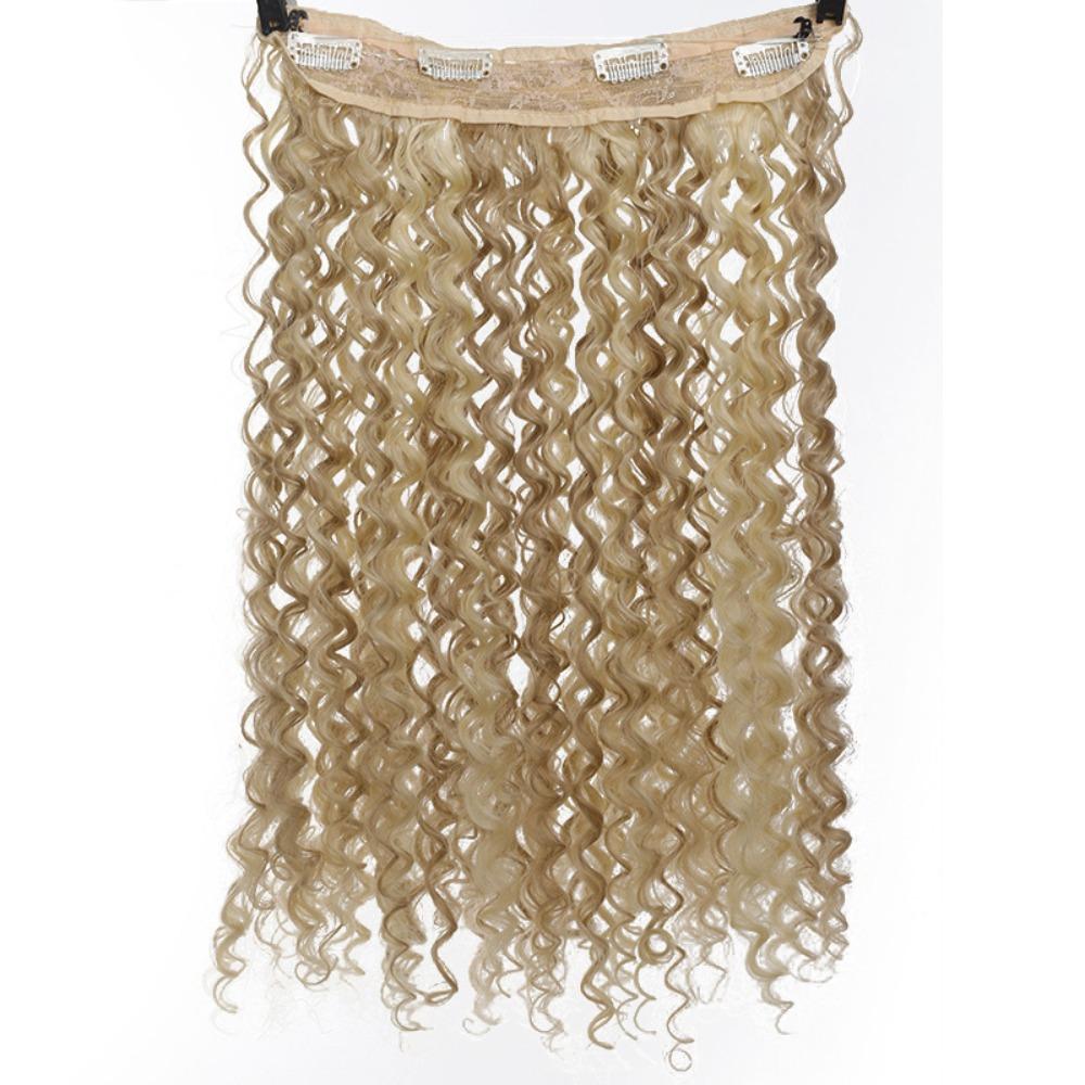 

Wavy Curly Hair Pieces Synthetic Adjustable Transparent Headband Party 16P613