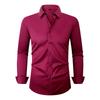 Men’s Wrinkle-Resistant Stretch Long Sleeve Dress Shirt