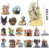 Schönes Prinzessin und Biest Acryl Cartoon Weihnachtsbaumschmuck für Partys
