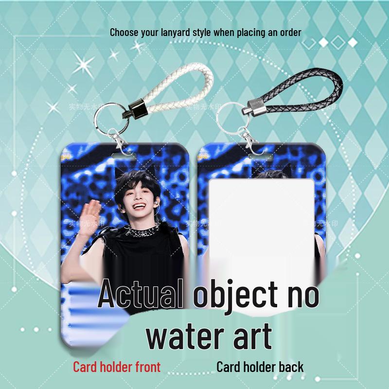 4th Gen Chen Junming Sliding Card Holder: Student Meal, Bus, Access & Water Card Case