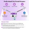 Dual-Mode Facial Steamer: Cold & Hot Hydrating Beauty Spray Machine