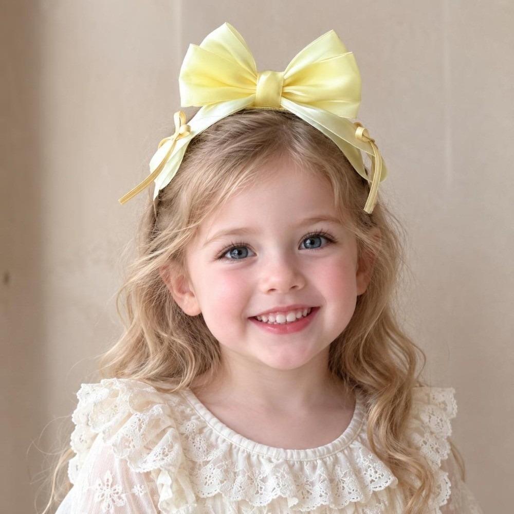 Large Bow Large Bow Hair Clips Birthday Gift Girls Hairpin Satin Ribbon Barrettes  Girls