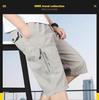 ROMON Men's Summer Lightweight 3/4 Beach Casual Shorts