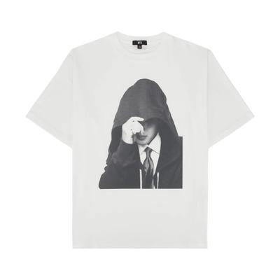 BTS Tricou Arirang cu mânecă scurtă Jimin Alb - Tricou Grafic Oficial K-Pop