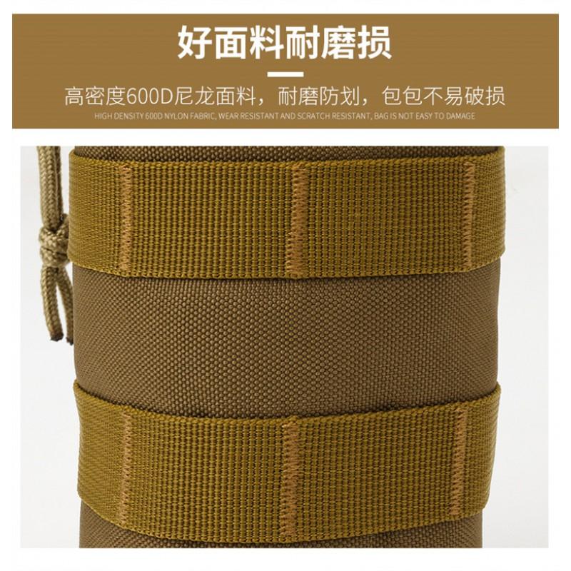 Tactical Water Bottle Pouch Hiking Camping Outdoor Gear Storage Waist Pack Accessory Bag In Camo Black Olive Brown
