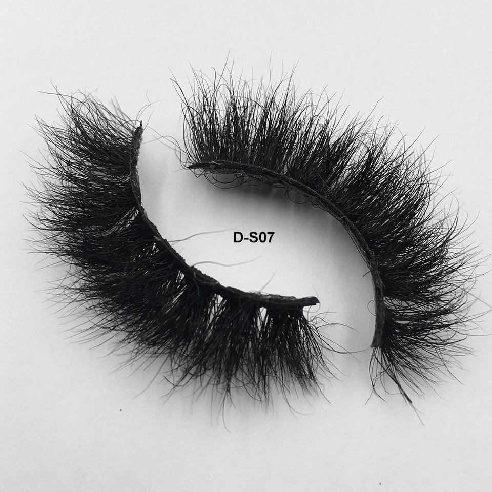 RED SIREN Wimpern Dick Flauschig Nerz Wimpern Tierversuchsfrei Kurz Natürlich Handgemacht Falsche Wimpern Make-up Nerz Wimpern