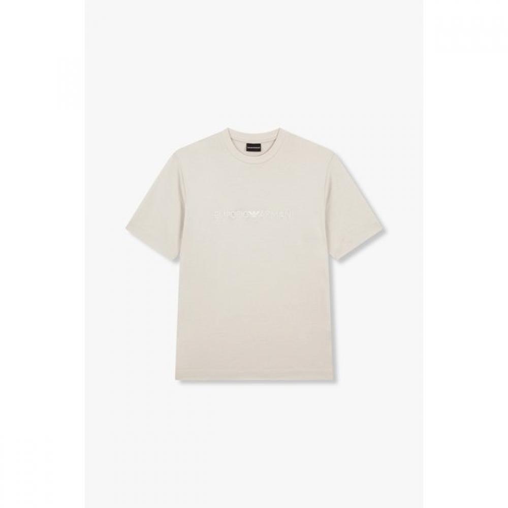 Emporio Armani Men S Embroidered Logo Crew Neck T ShirT A515126046 S