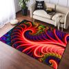Colorful Magical Fantasy Abstract Art Printed Carpet for Living Room Home Decoration Mats Boho Rugs Area Rug for Bedroom