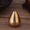 Mini Water Drop Shape Brass Incense Stick Holder Censer Accessories for Bedroom Tea Room