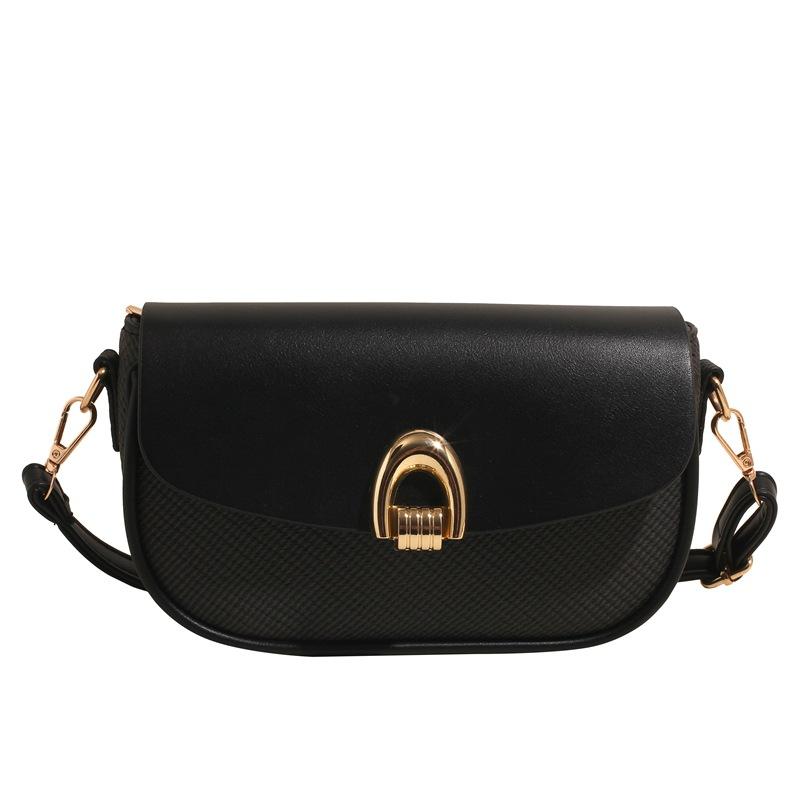 Einfache Textur Nische Frühling und Sommer neue hochwertige horizontale kleine quadratische Tasche vielseitige Mode einzelne Schulter Umhängetasche Damenhandtasche