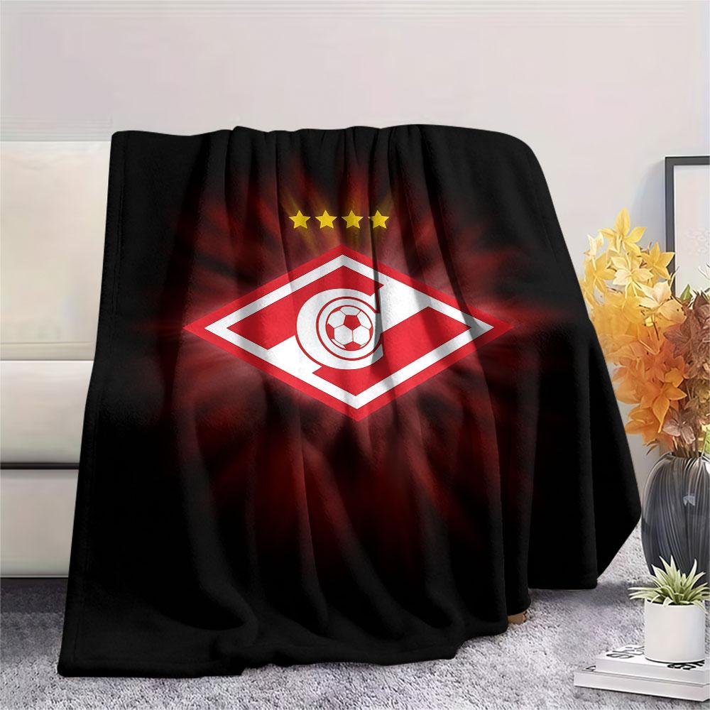 1PC Spartak Moscow Victory Blanket, High Quality Comfortable for All Seasons, Home Decor, Warmth and Comfort