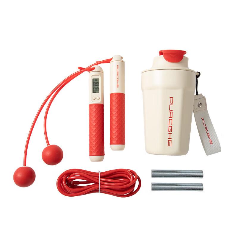 LUCAESS VALITOON Sports Hydration & Jump Rope Set