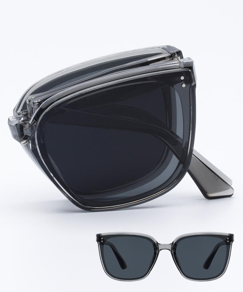 Likkeullou Rc Pirpir Folder Sunglasses Gray