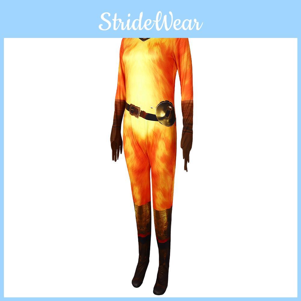 Kostým Kocour v botách pro Halloween cosplay na halloweenskou párty s polyesterovou látkou pro teenagery a dospělé